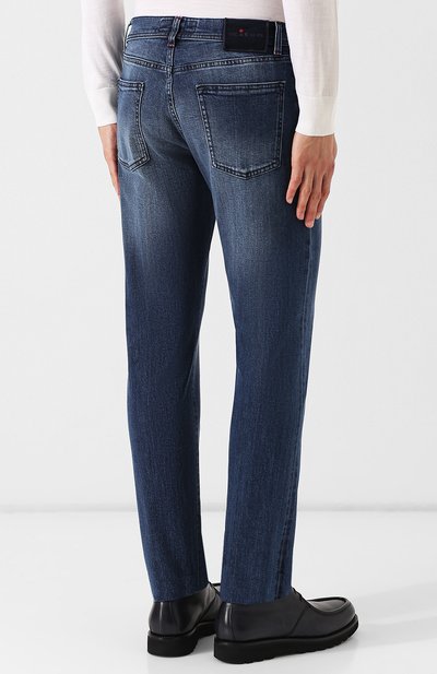 Джинсы прямого кроя KITON, арт. UPNJS/J02R45, фото 4