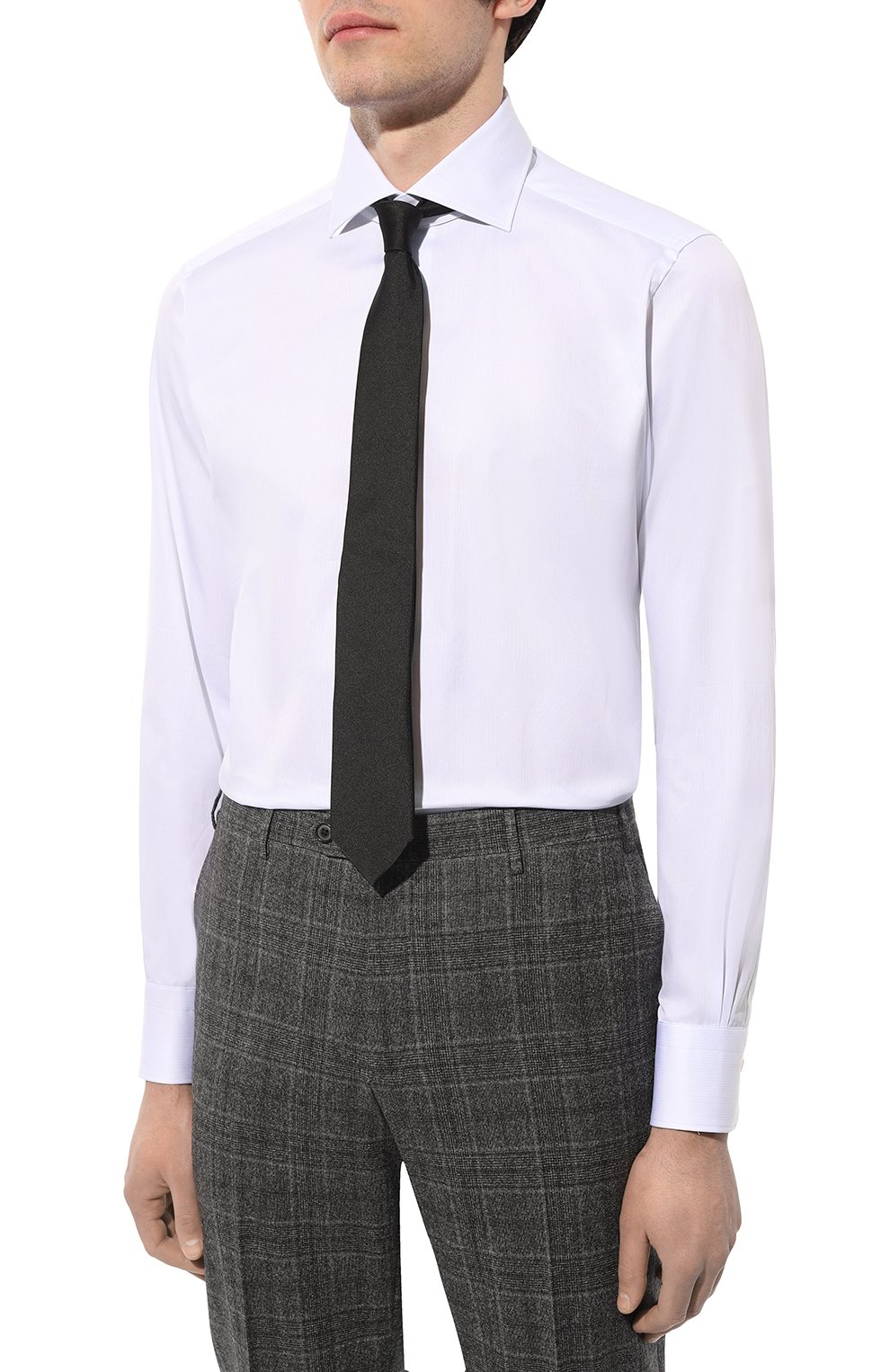 Хлопковая сорочка ZEGNA, арт. 5010/9MS0BA, фото 4