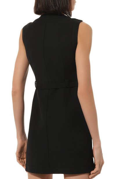 Платья из шелка и шерсти GUCCI черного цвета по цене 331200 руб., арт. 609245 Z8AH7, фото 4 Платья из шелка и шерсти GUCCI, арт. 609245 Z8AH7, фото 4