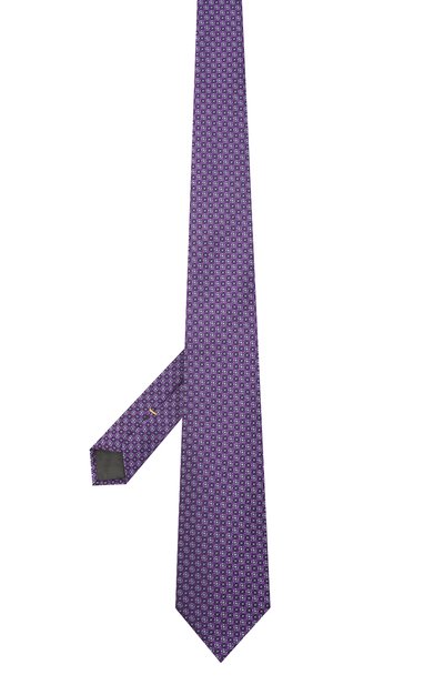 Шелковый галстук CANALI фиолетового цвета по цене 14650 руб., арт. 18/HJ03389, фото 3 Шелковый галстук CANALI, арт. 18/HJ03389, фото 3