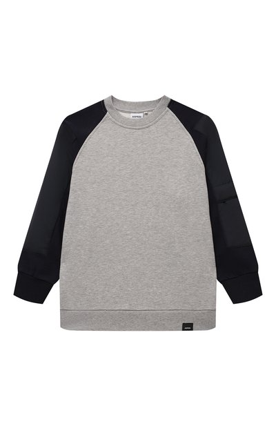 Хлопковый свитшот ASPESI, арт. F24039MFM0123/6A-8A