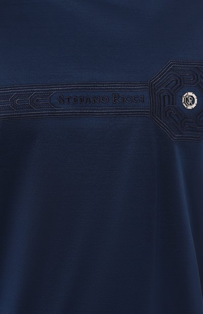 Хлопковая футболка STEFANO RICCI, арт. MNH4102990/TE0001, фото 5