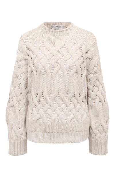 Женский кашемировый свитер BRUNELLO CUCINELLI, арт. M52367800