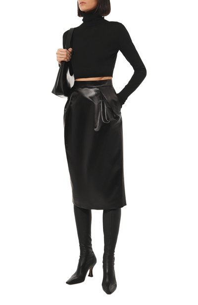 Юбка из экокожи MAISON MARGIELA, арт. S51ME0006/S60532, фото 2