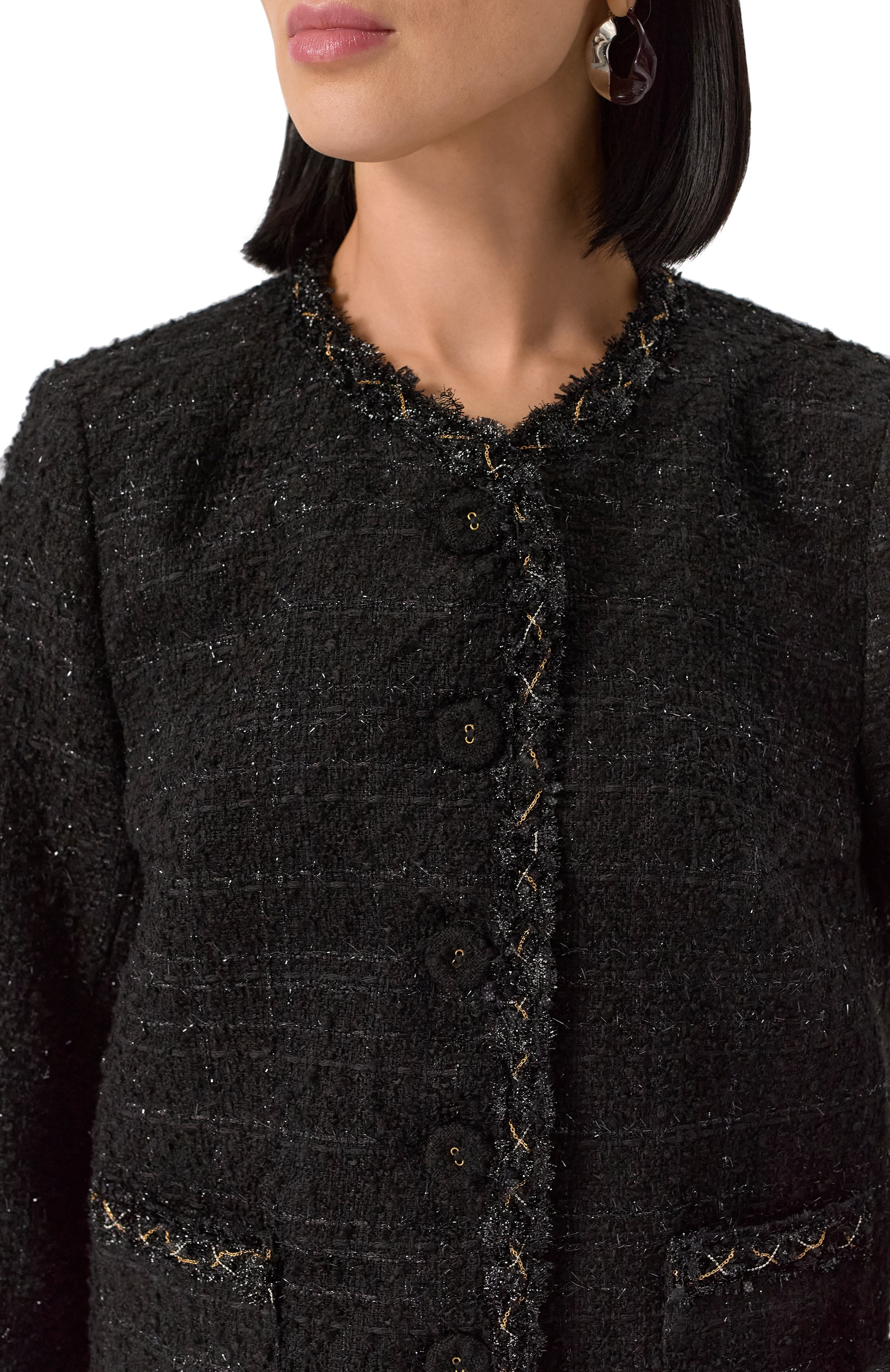 Твидовый жакет LOOM BY RODINA, арт. LBR-MISH2, фото 5