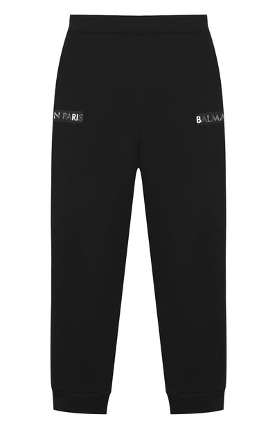 Хлопковые джоггеры BALMAIN, арт. 6M6707/MX270/12-16, фото 1