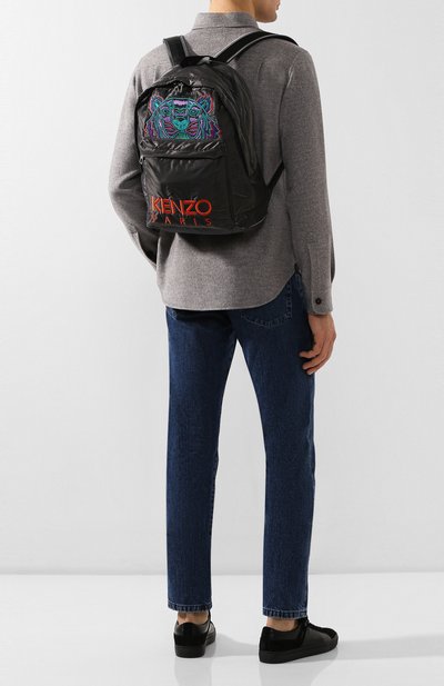 Рюкзак KENZO серого цвета по цене 34250 руб., арт. F965SF300FP1, фото 2 Рюкзак KENZO, арт. F965SF300FP1, фото 2