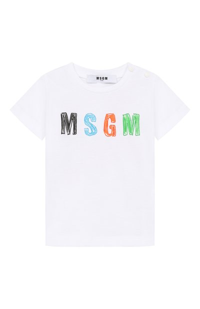 Комплект из футболки и шорт MSGM KIDS, арт. S6MSNBTR271