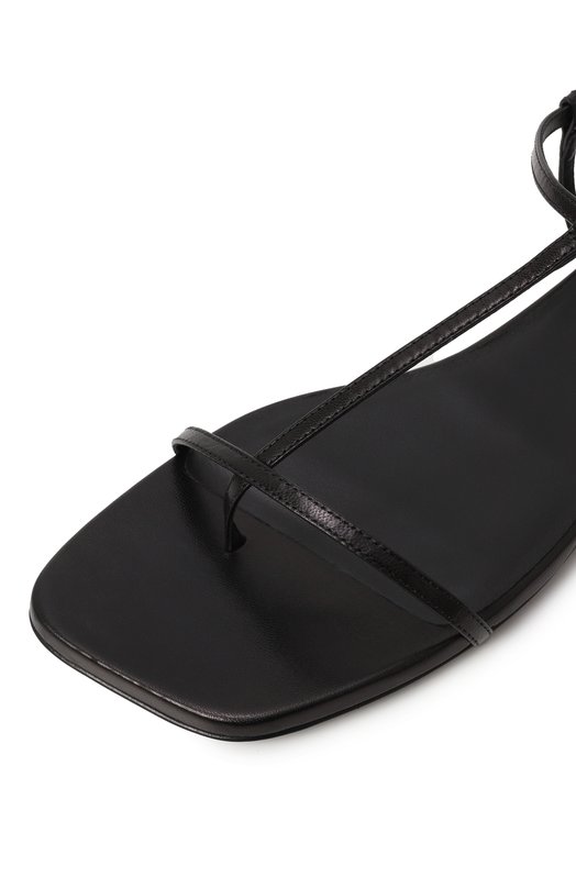 Кожаные сандалии Jil Sander J15WP0169/P8389 Чёрный  J15WP0169/P8389 Фото 7