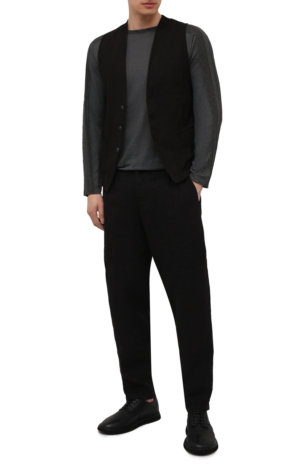 Жилет изо льна и вискозы TRANSIT, арт. CFUTRNI182, фото 2