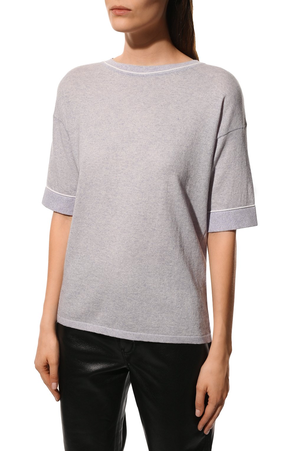 Пуловер из хлопка и каше мира FREEAGE, арт. LW22.JM227.1002.904, фото 3