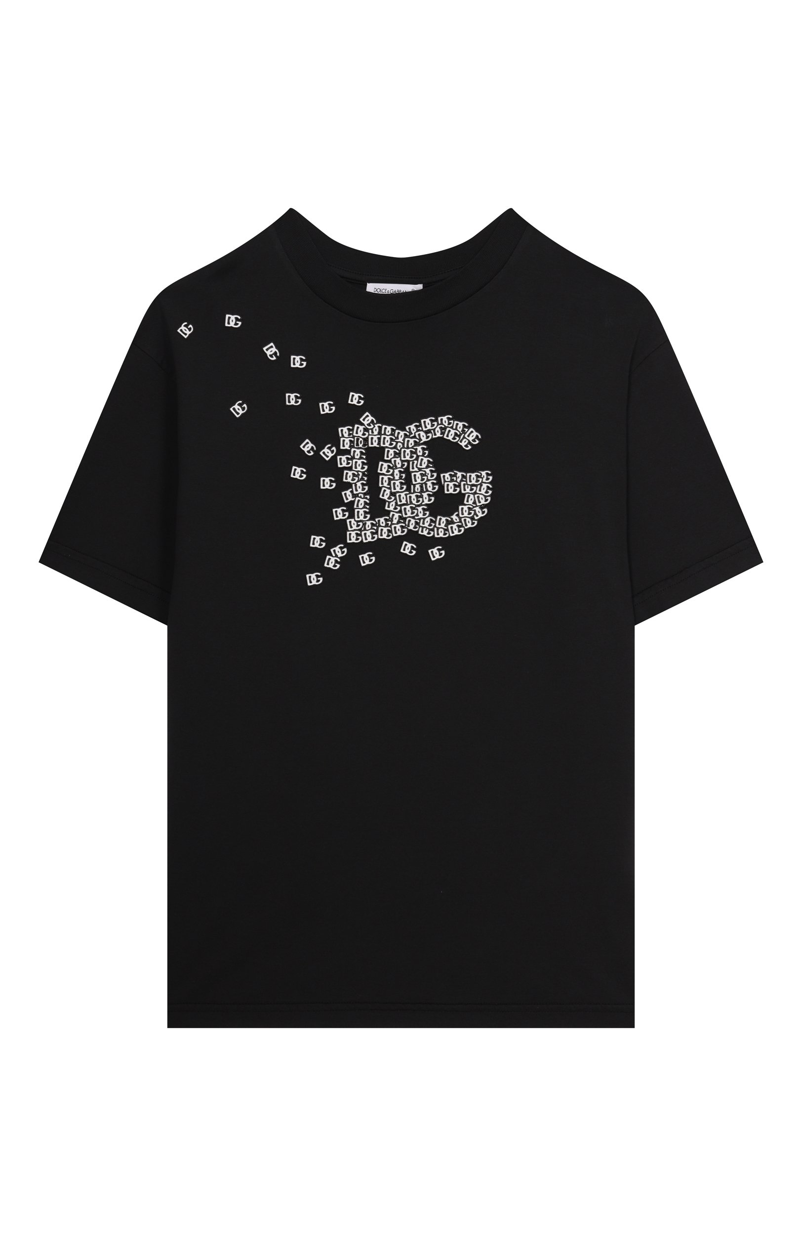 Хлопковая футболка DOLCE & GABBANA, арт. L4JTHV/G7Q0T_001, фото 1
