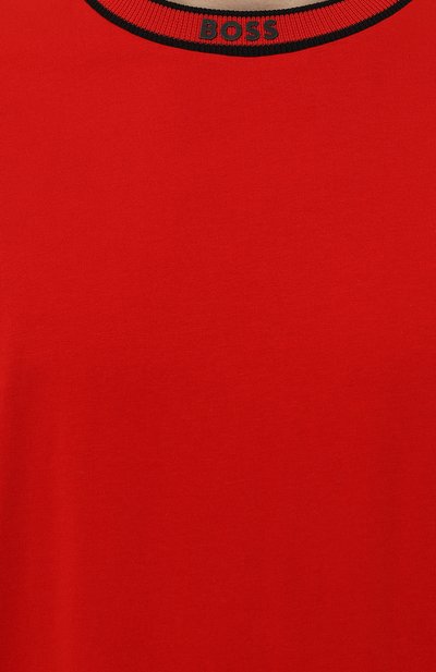 Хлопковая футболка BOSS GREEN, арт. 50525080, фото 5