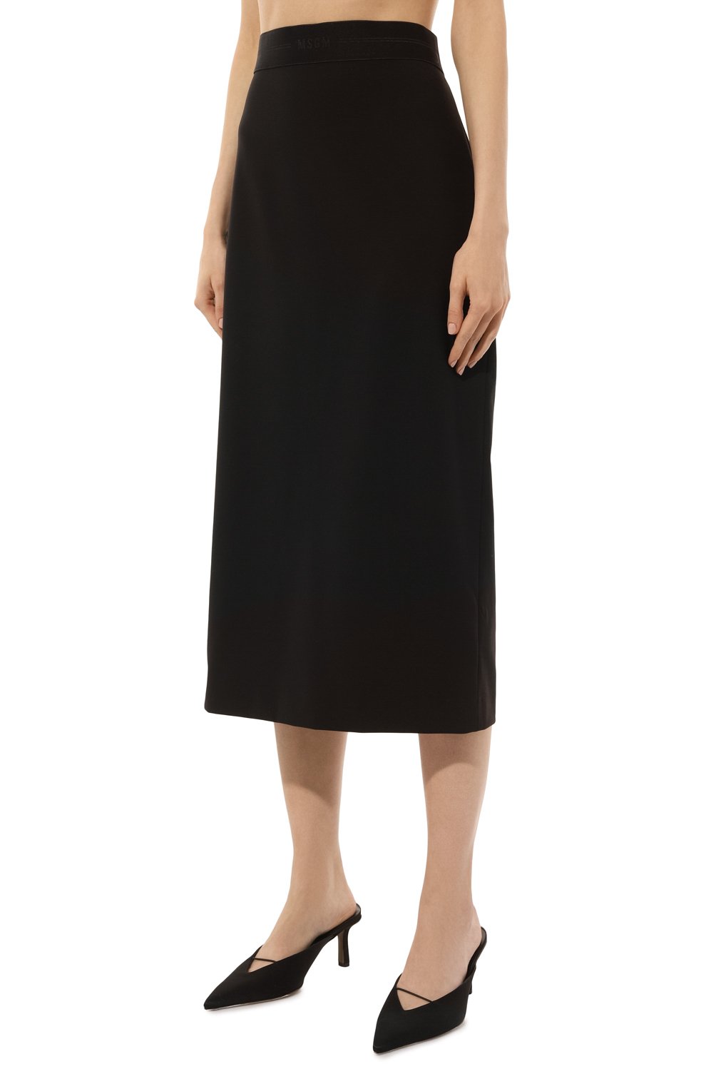 Шерстяная юбка MSGM, арт. 3741MDD23/247506, фото 3