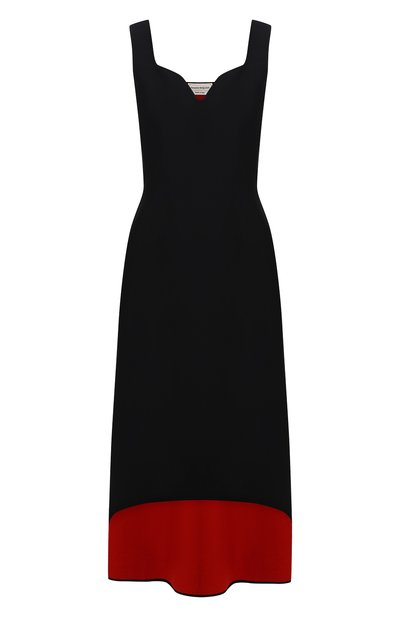 Женское платье из вискозы ALEXANDER MCQUEEN, арт. 641914/Q1AR2