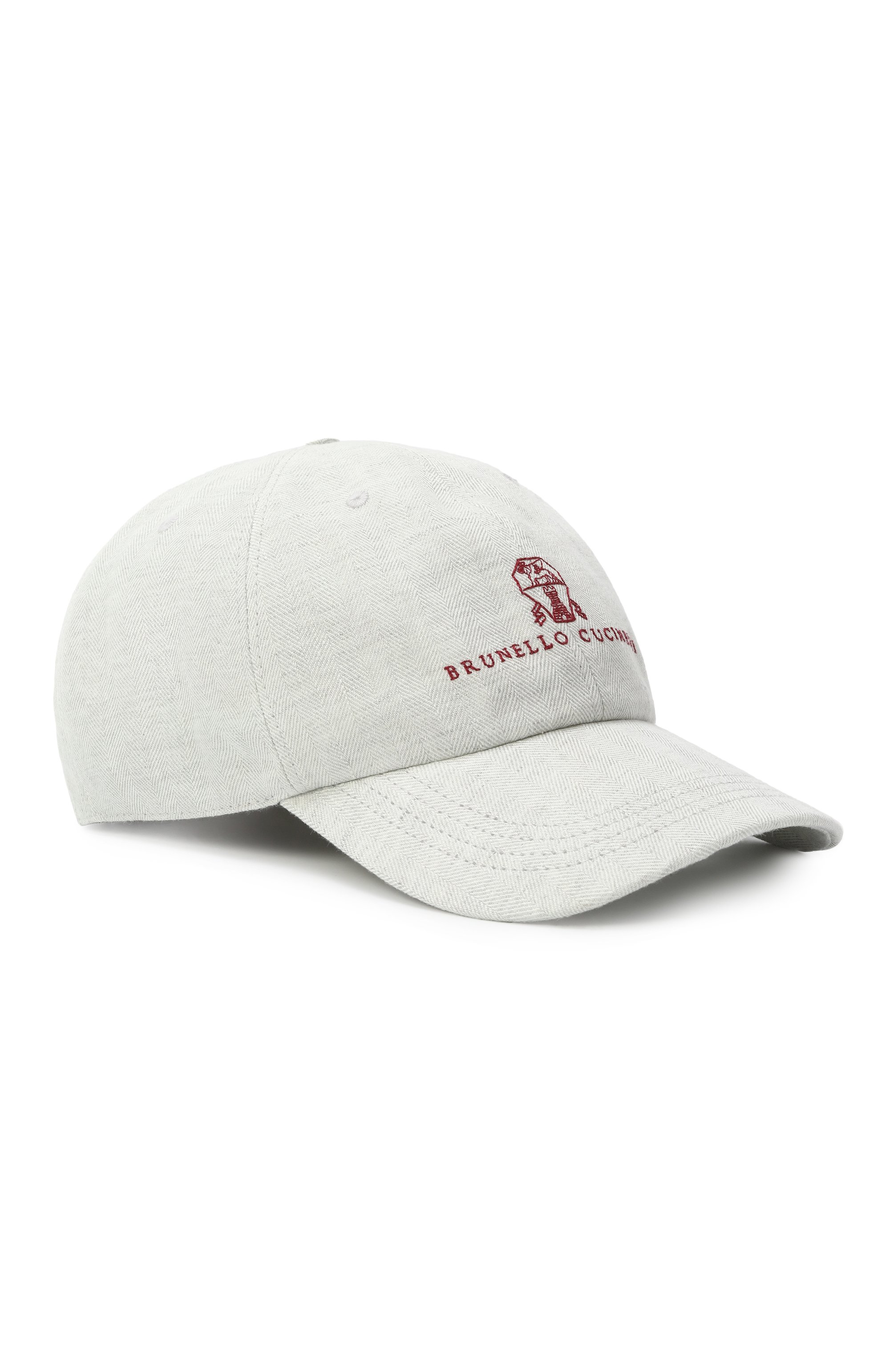 Льняная бейсболка BRUNELLO CUCINELLI, арт. MH2519850, фото 1