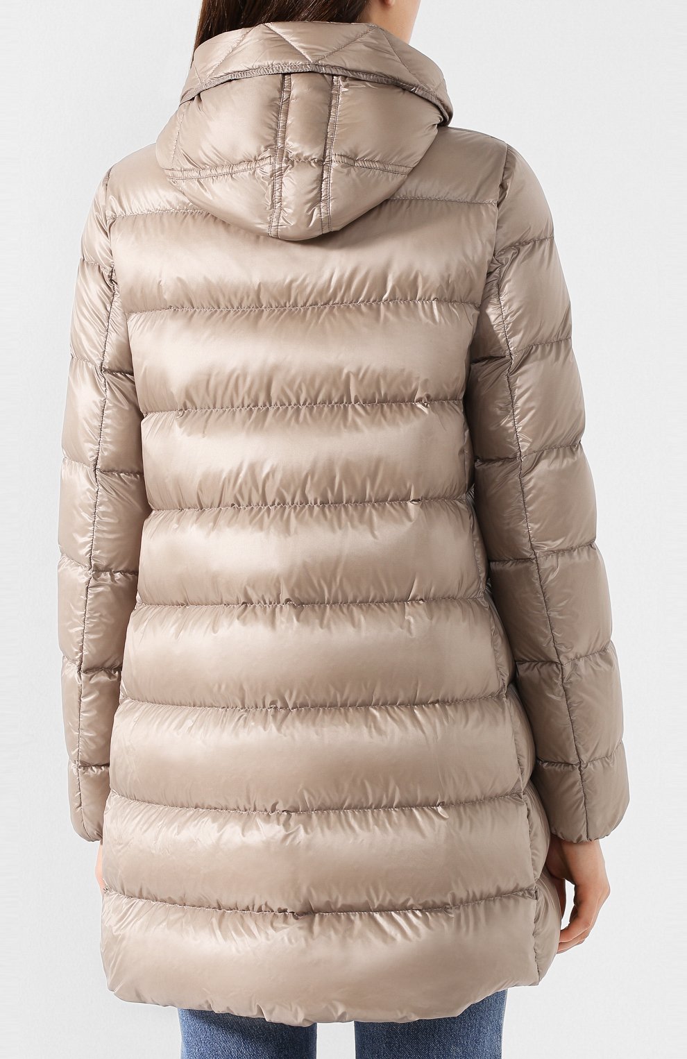 Пуховик moncler suyen MONCLER бежевого цвета по цене 145500 руб., арт. E2-093-49319-49-53052, фото 4 Пуховик moncler suyen MONCLER, арт. E2-093-49319-49-53052, фото 4