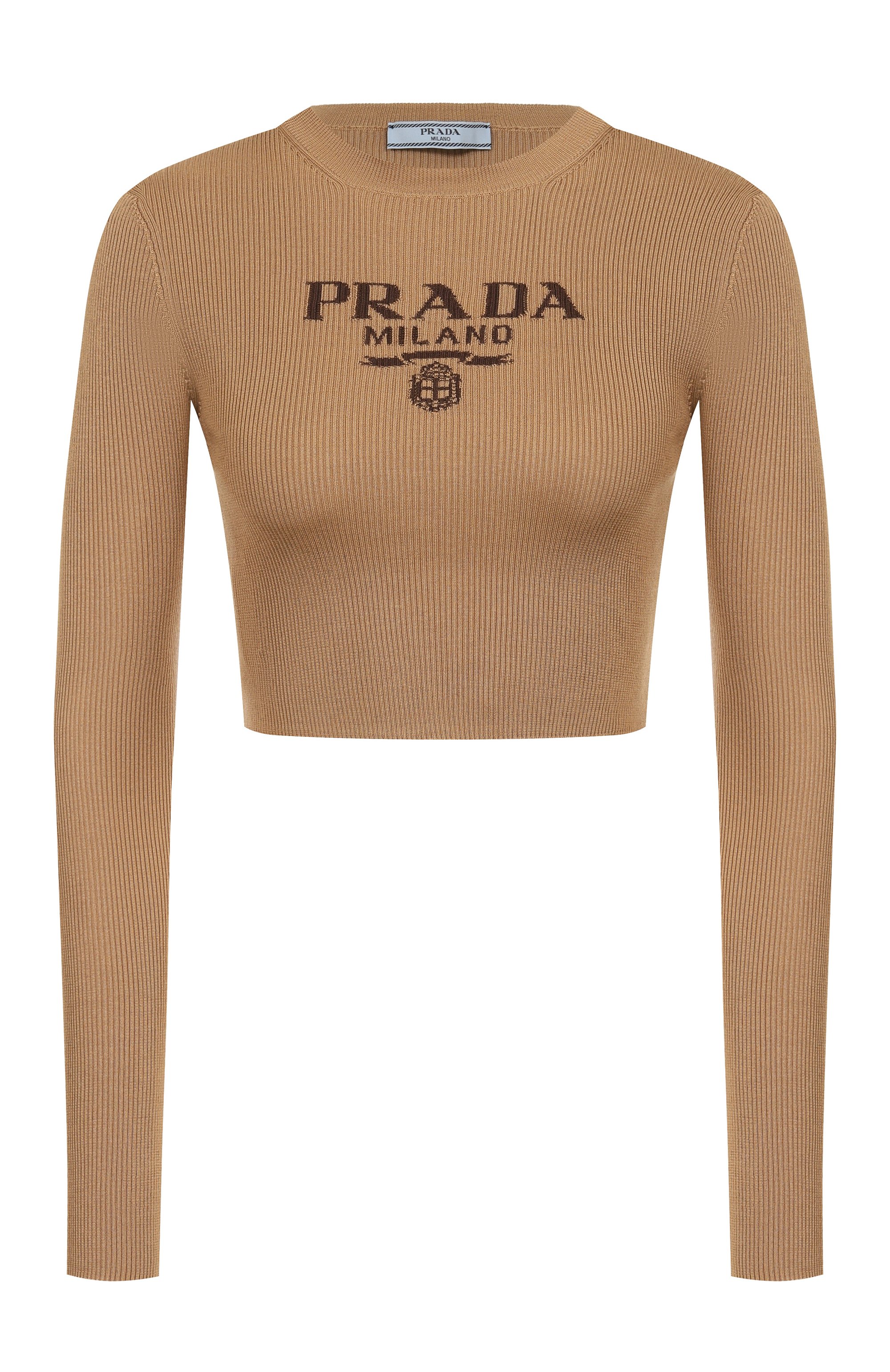 Шелковый пуловер PRADA, арт. P24S1G/11MY, фото 1