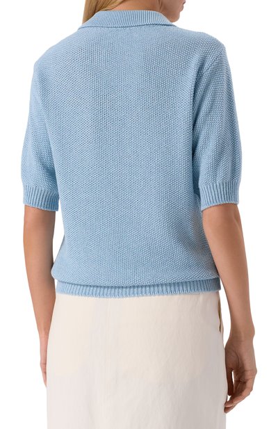 Поло из шелка и хлопка MVST, арт. WS61-259MU, фото 4