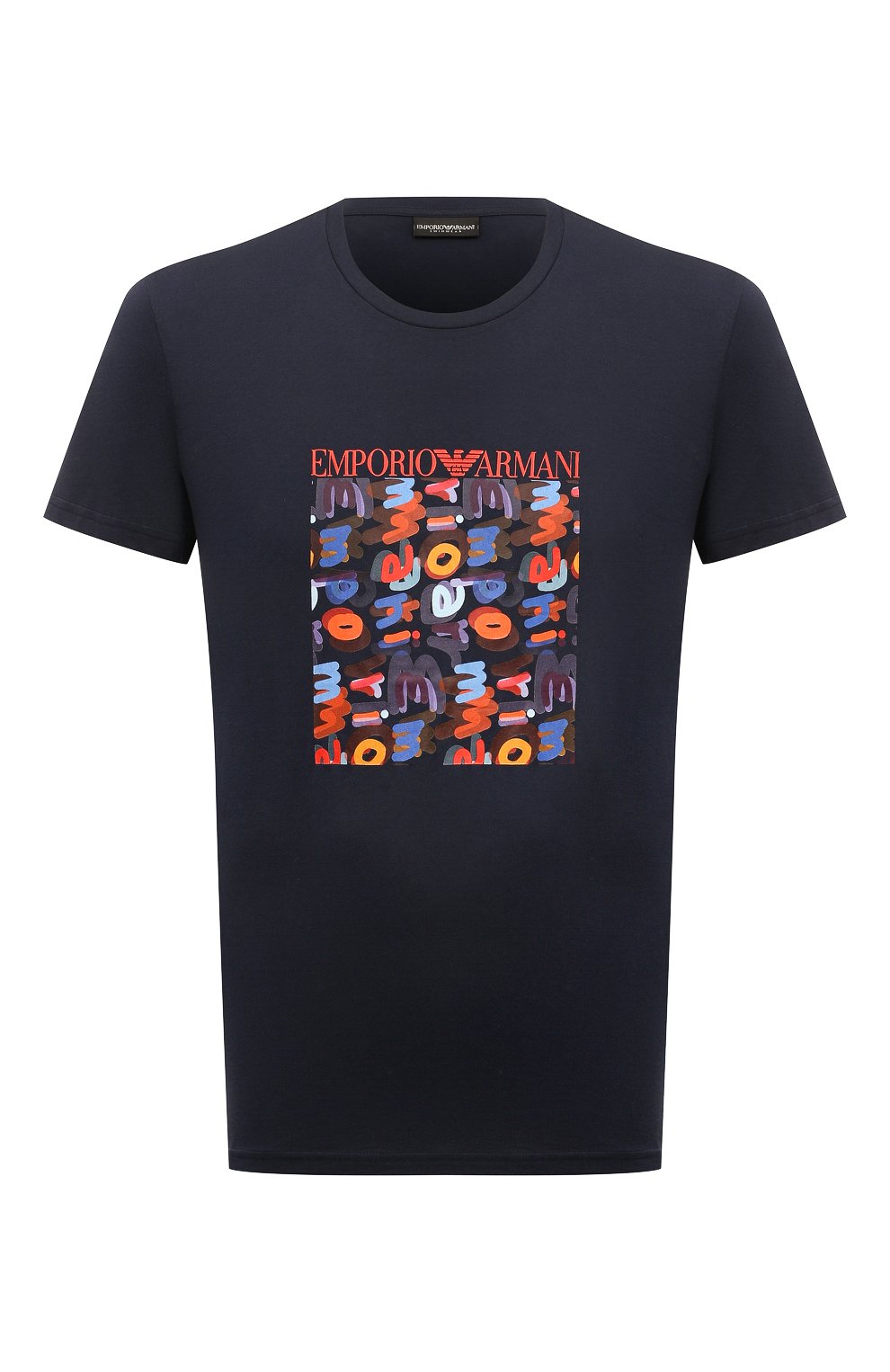 Хлопковая футболка EMPORIO ARMANI, арт. 211818/4R469, фото 1