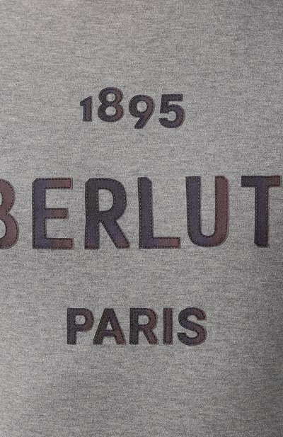 Хлопковая футболка BERLUTI, арт. R17JRS41-001, фото 5
