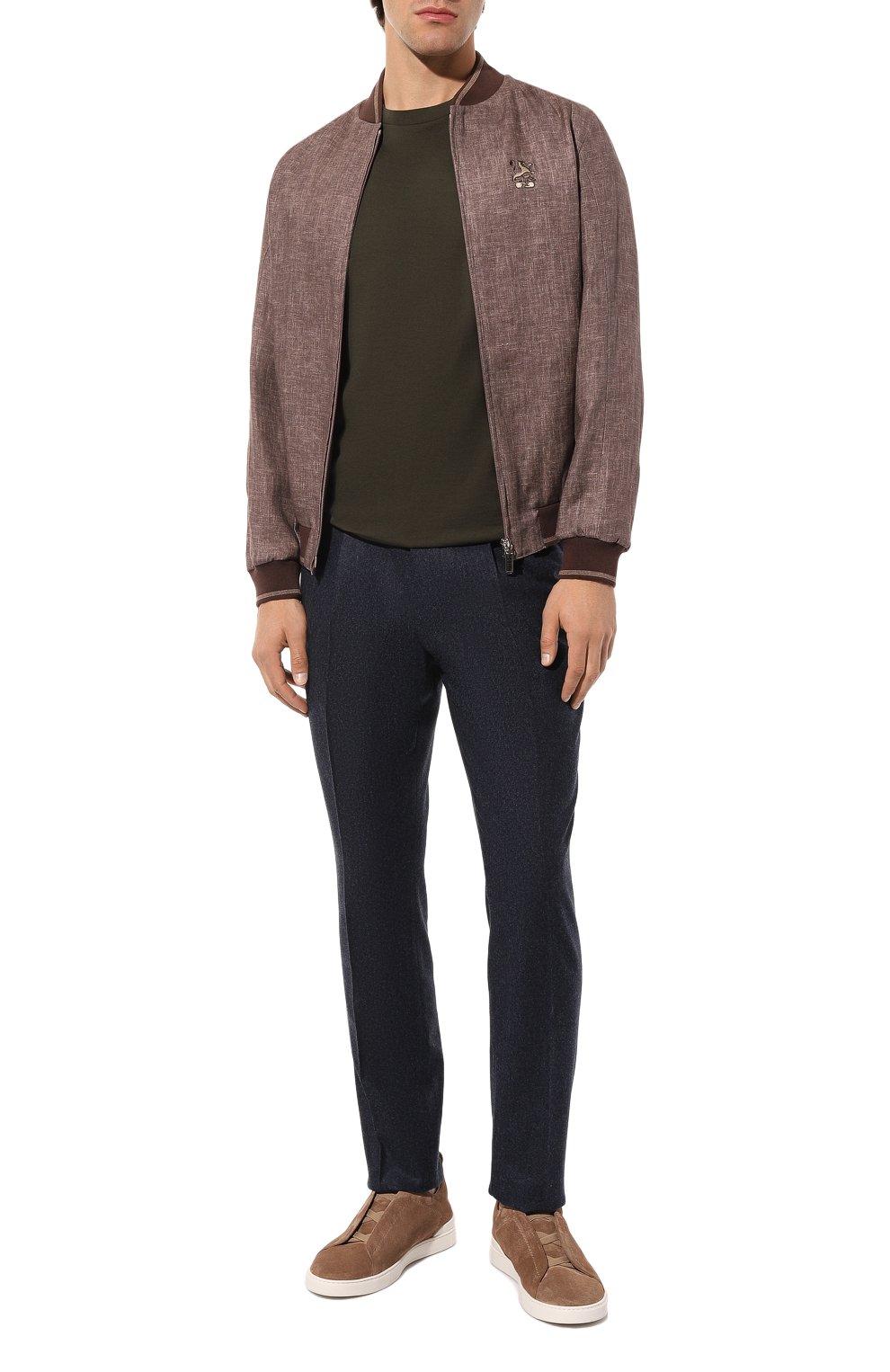 Льняной бомбер ZILLI, арт. MF0-84060-G13711/0001, фото 2