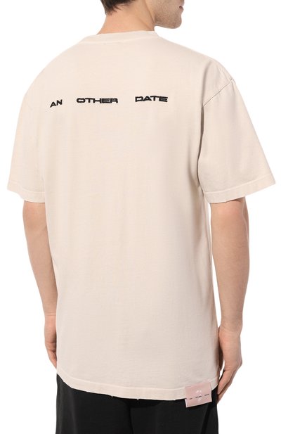 Хлопковая футболка AN OTHER DATE, арт. AS0DMATH007, фото 4