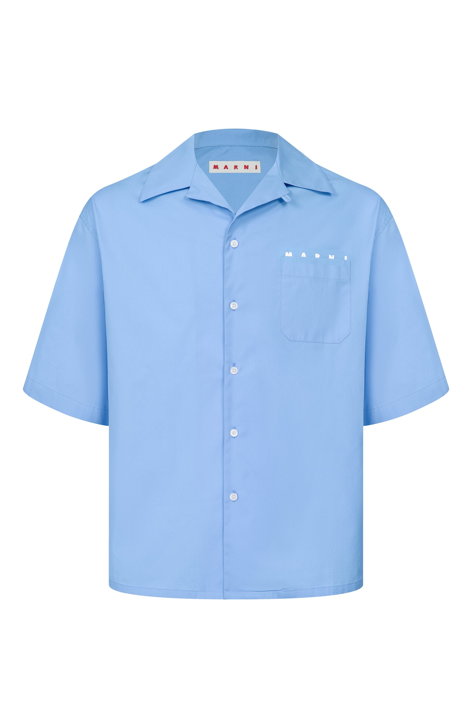 Хлопковая рубашка MARNI, арт. CUMU0213PP/USCT88, фото 1