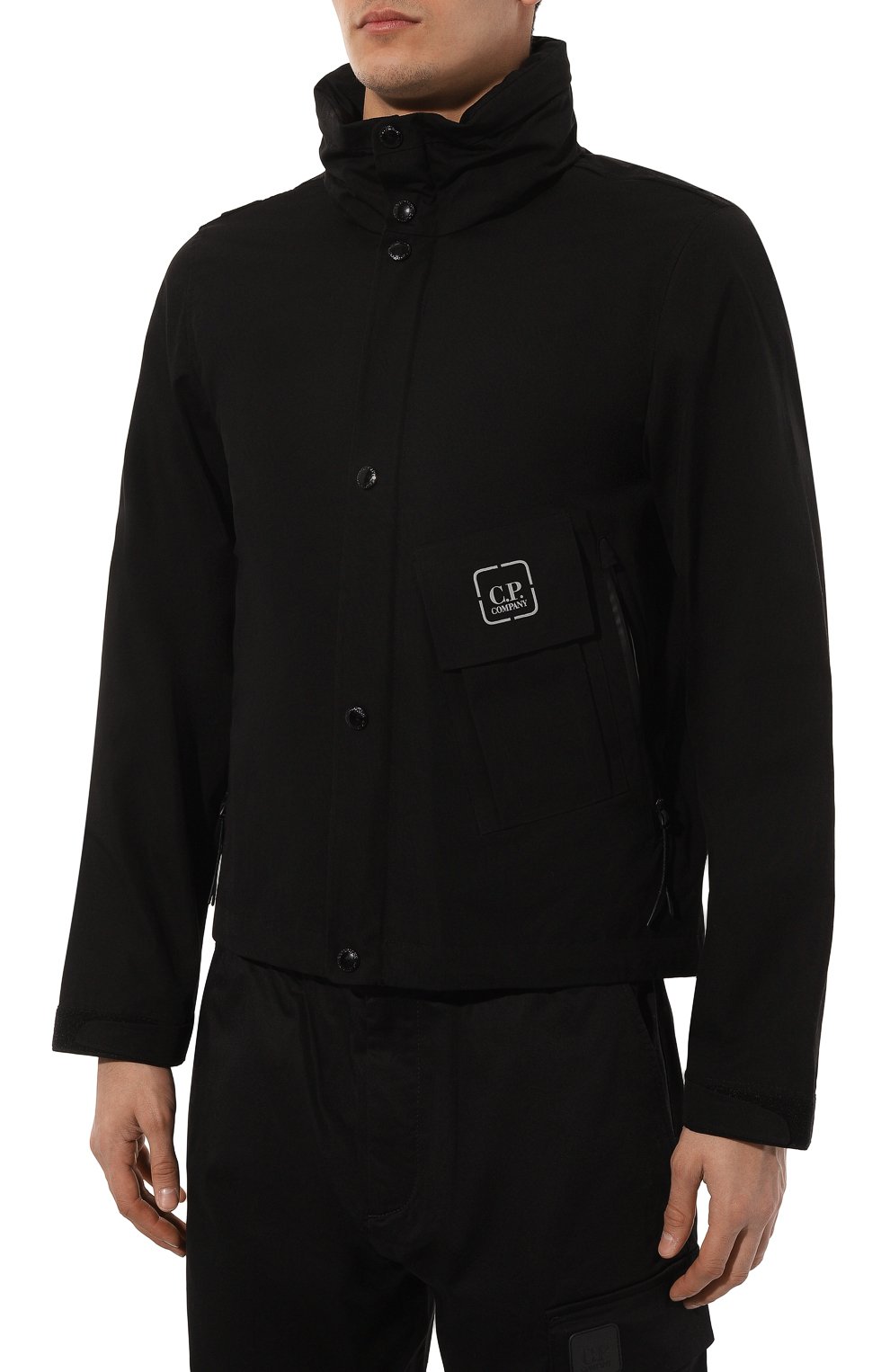 Хлопковая куртка C.P. COMPANY черного цвета по цене 68100 руб., арт. 16CL0W008A006450A, фото 3 Хлопковая куртка C.P. COMPANY, арт. 16CL0W008A006450A, фото 3