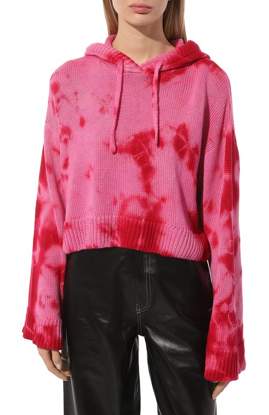 Шерстяное худи Des_Phemmes Розовый, фото 3