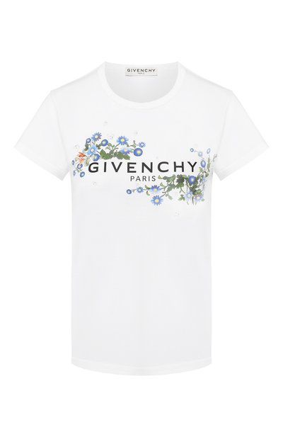 Хлопковая футболка GIVENCHY, арт. BW705Z3Z39, фото 1
