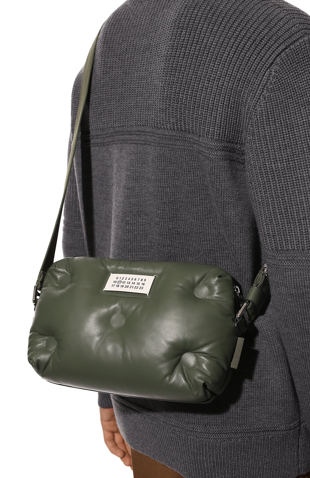 Кожаная сумка glam slam MAISON MARGIELA, арт. S55WB0012/P4480, фото 2