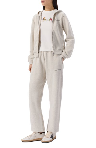 Хлопковые джоггеры OFF-WHITE, арт. 2FH00496B, фото 2