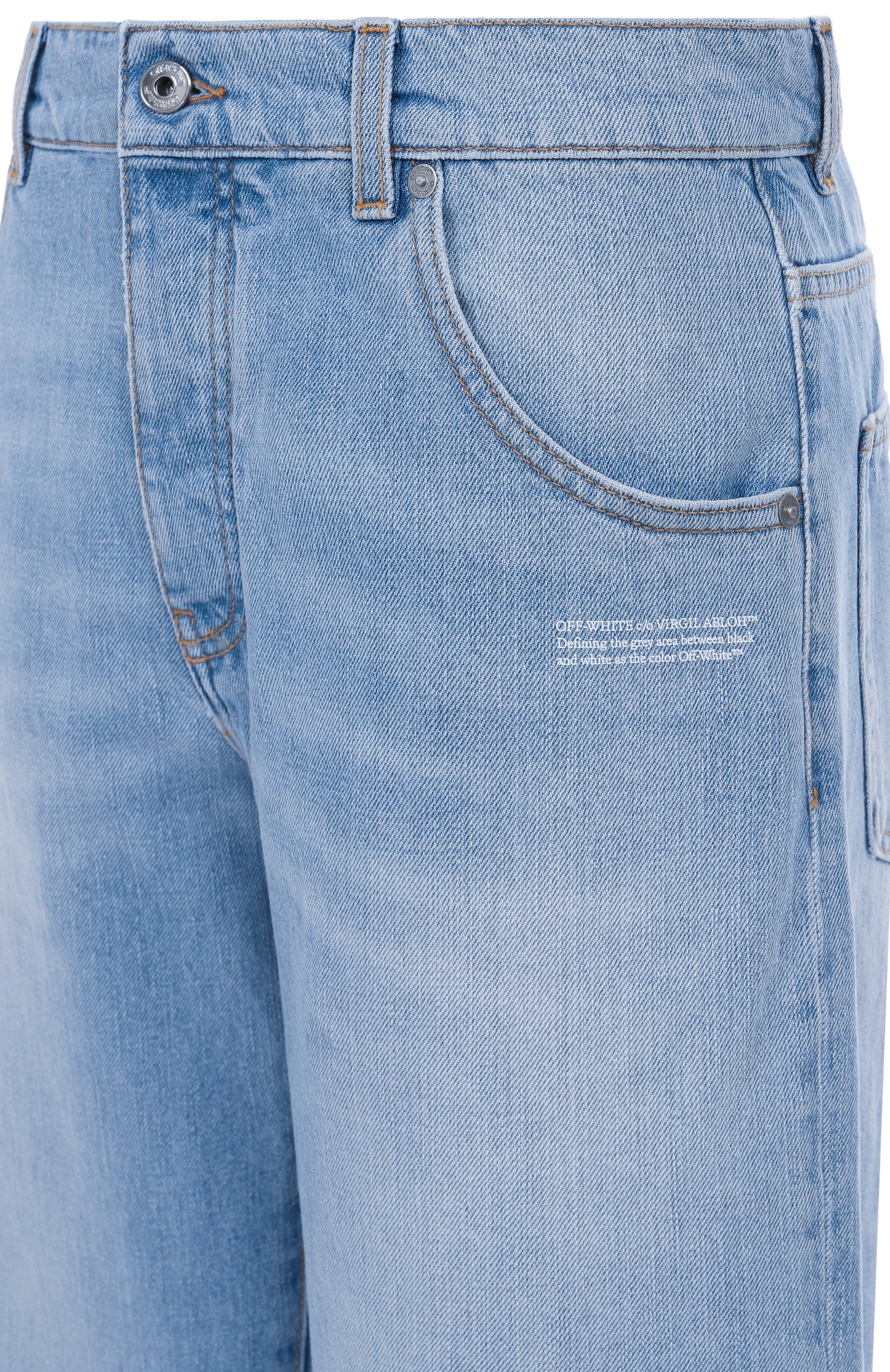 Джинсы OFF-WHITE, арт. 0WYA062S25DEN0014001, фото 6