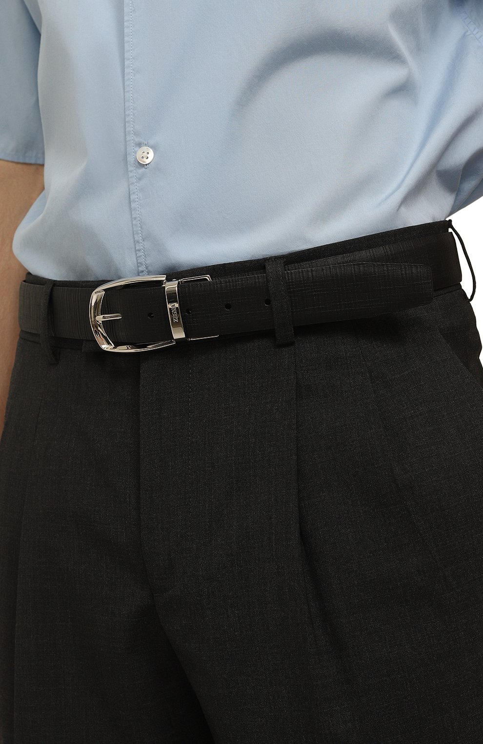 Двусторонний ремень ZEGNA, арт. B004PZ-LHJAC, фото 2