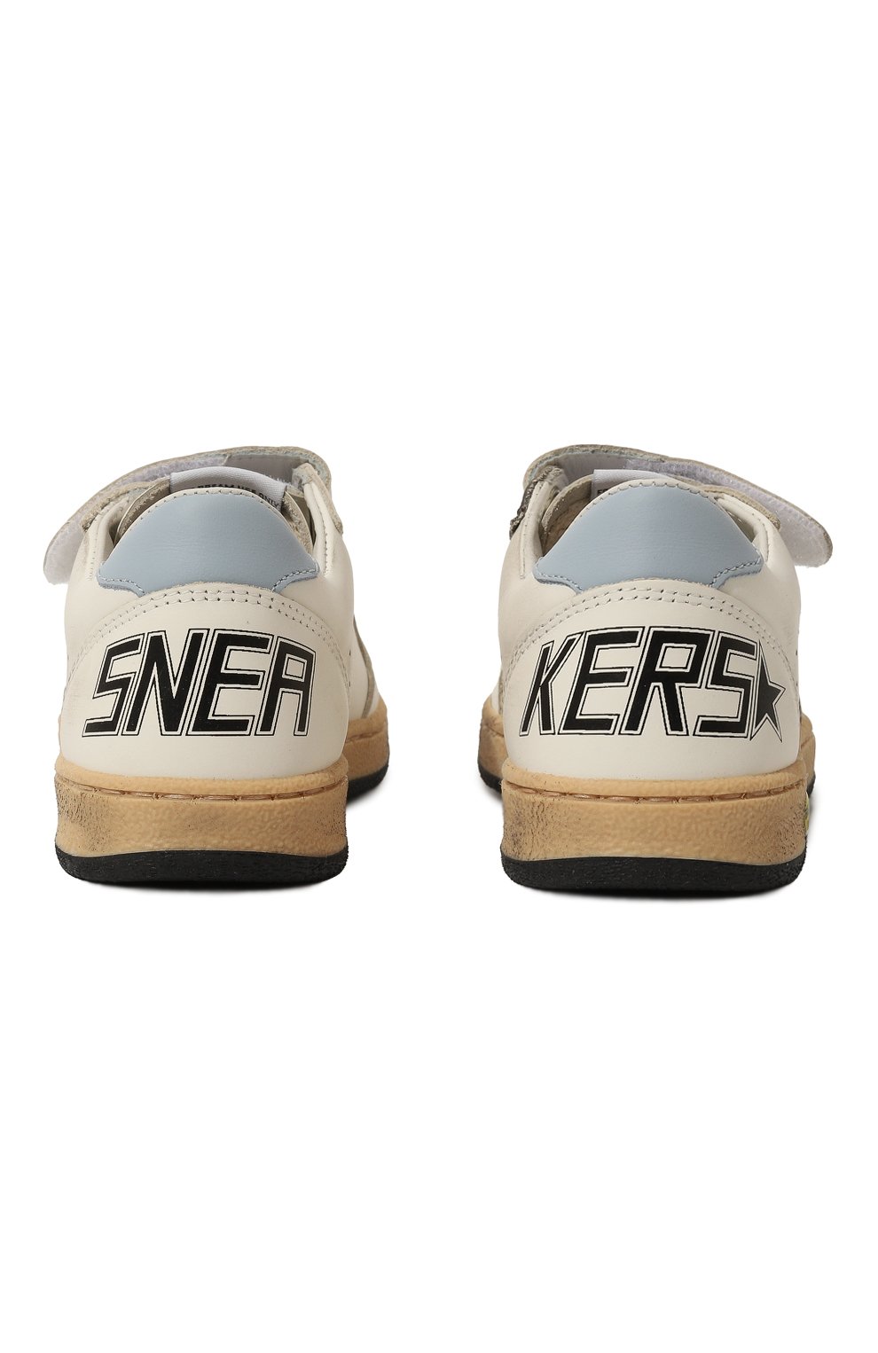 Кожаные кеды GOLDEN GOOSE DELUXE BRAND, арт. GJF00501.F005328, фото 5