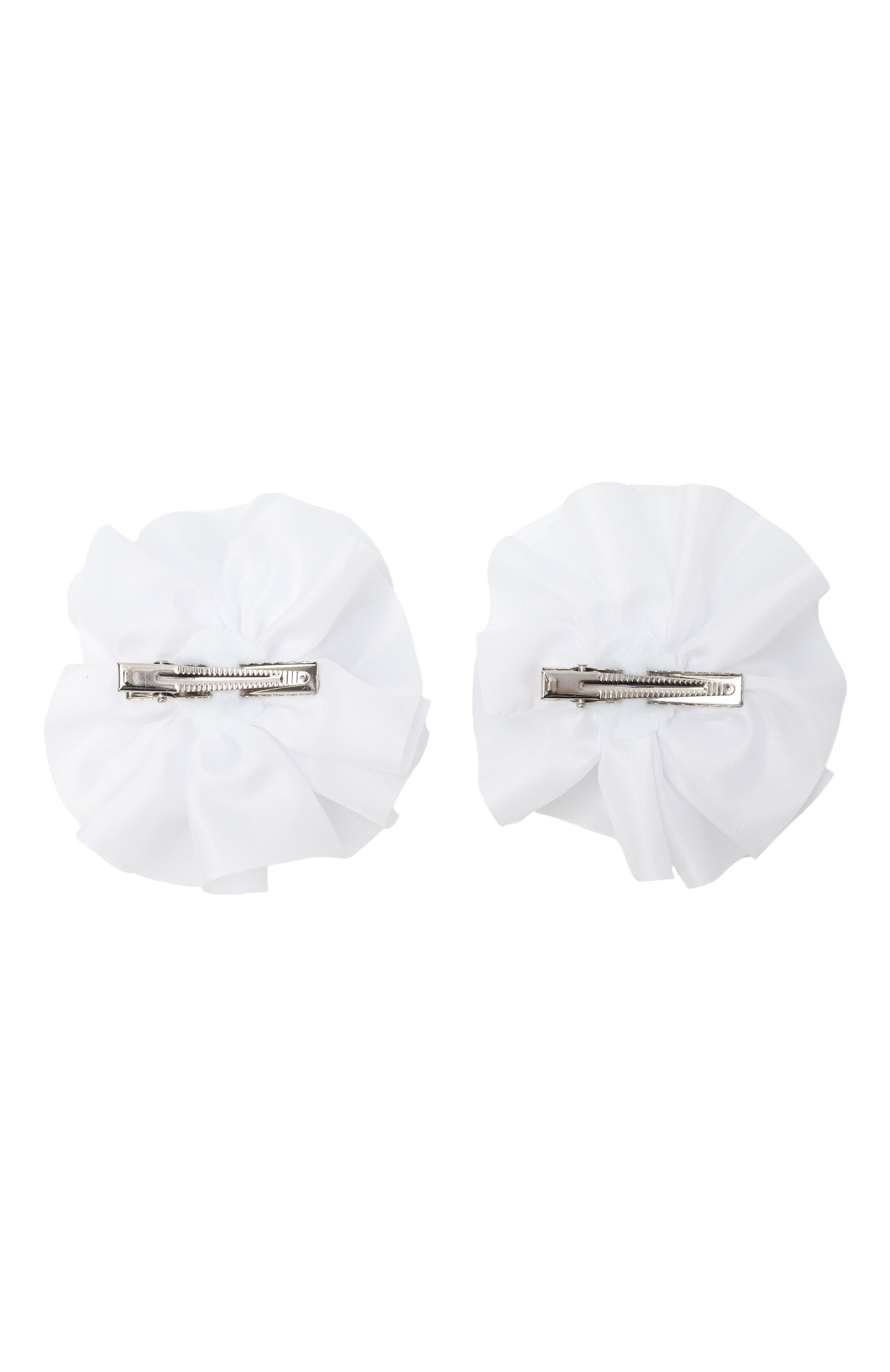Комплект из двух заколок JUNEFEE белого цвета по цене 2590 руб., арт. 8003, фото 2 Комплект из двух заколок JUNEFEE, арт. 8003, фото 2