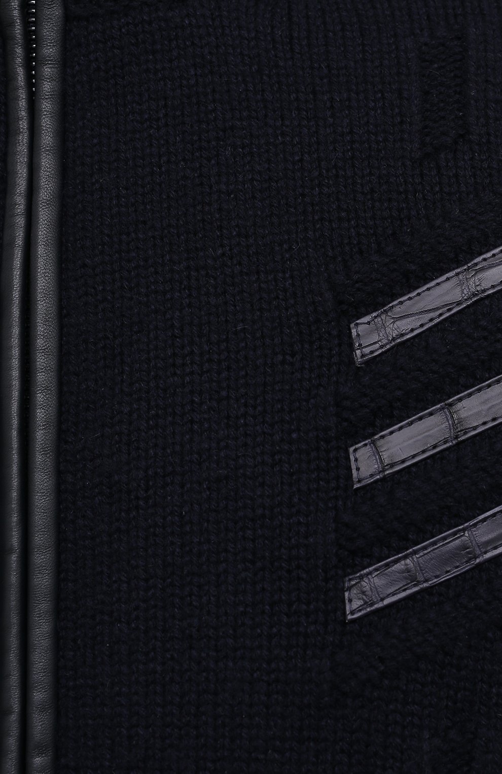 Кашемировый бомбер с подкладкой из ласки ZILLI, арт. MBU-BL275-CR0C1/ML01/AMIS, фото 5