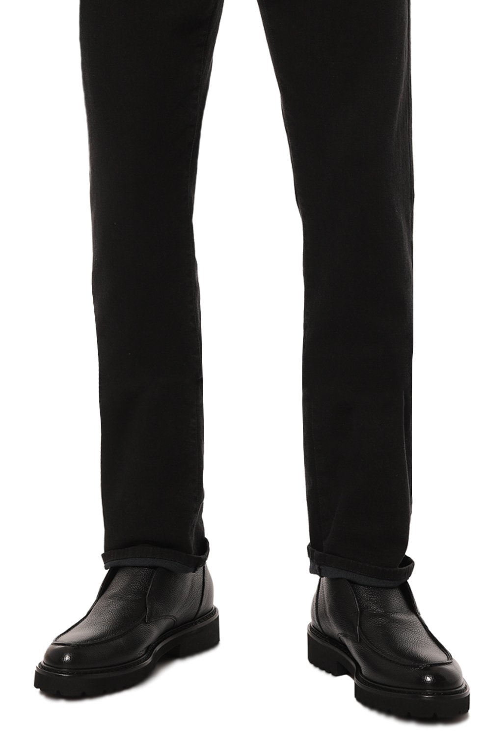 Кожаные ботинки DOUCAL'S, арт. DU3332PHILUN019N, фото 3