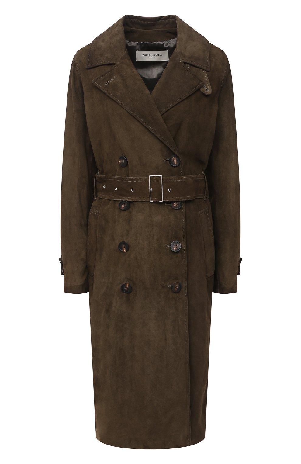 Замшевый тренч GOLDEN GOOSE DELUXE BRAND, арт. GWP00198.P000148, фото 1