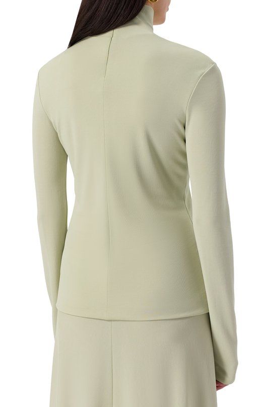 Водолазка из вискозы Jil Sander J04NH0001/J65016 Зелёный  J04NH0001/J65016 Фото 4