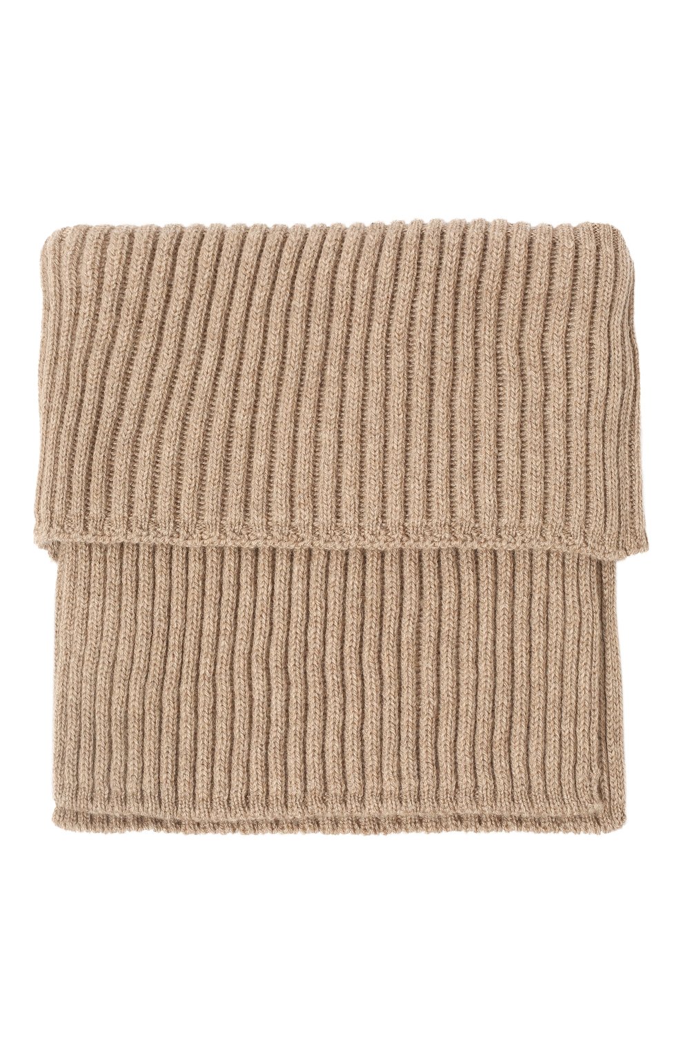 Кашемировый шарф-манишка INVERNI бежевого цвета по цене 27250 руб., арт. 5453 SM, фото 1 Кашемировый шарф-манишка INVERNI, арт. 5453 SM, фото 1