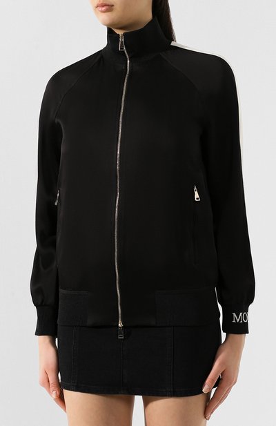Кардиган MONCLER черного цвета по цене 69950 руб., арт. E1-093-57603-00-C0006, фото 3 Кардиган MONCLER, арт. E1-093-57603-00-C0006, фото 3