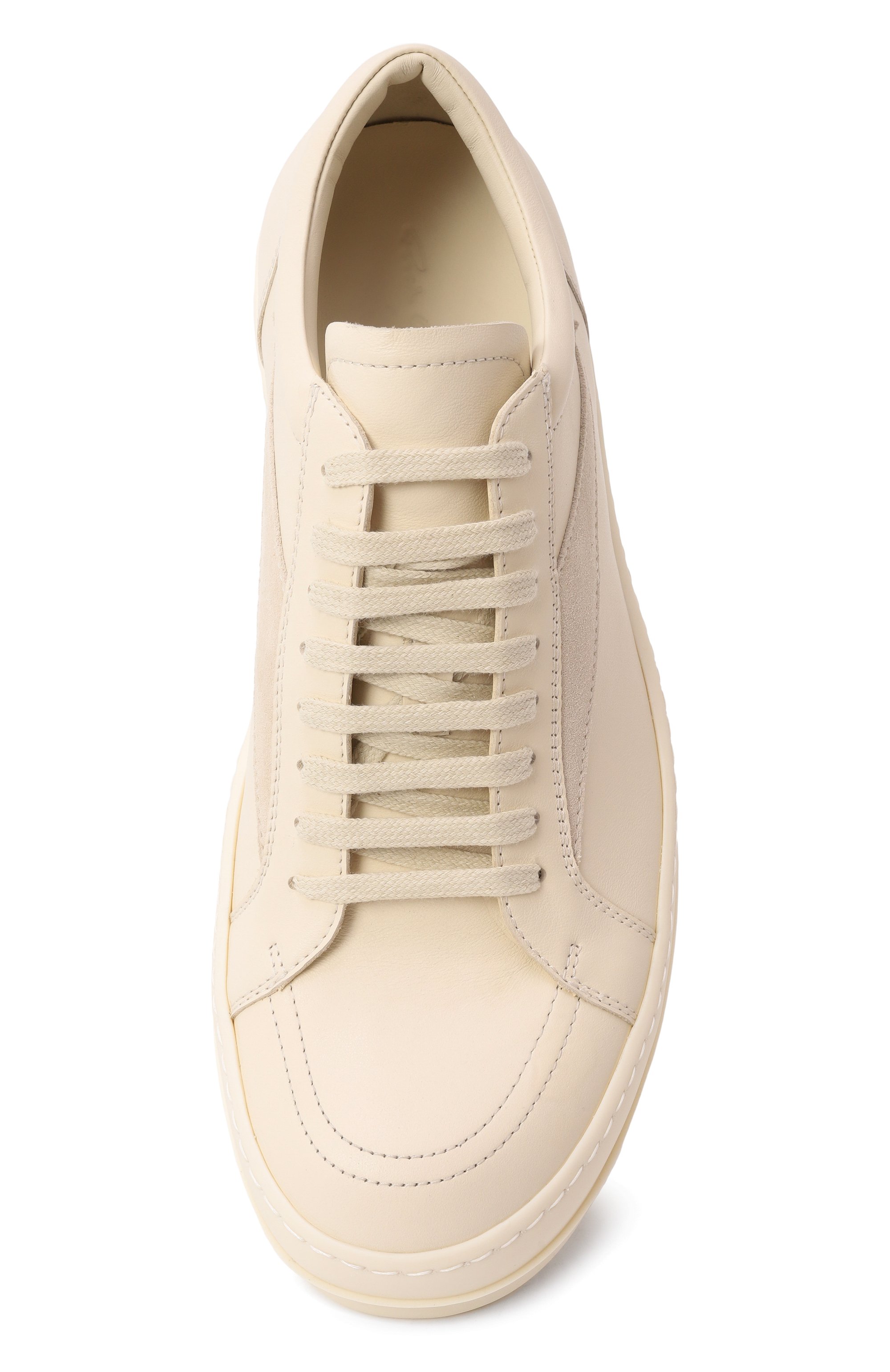 Кожаные кеды hollywood RICK OWENS, арт. RU01E5897/LC0LVS, фото 6