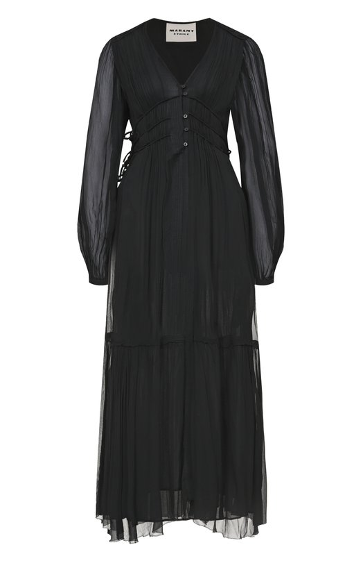 Платье из вискозы Isabel Marant Etoile 25PR00668FA/C1J07E Чёрный 25PR00668FA/C1J07E