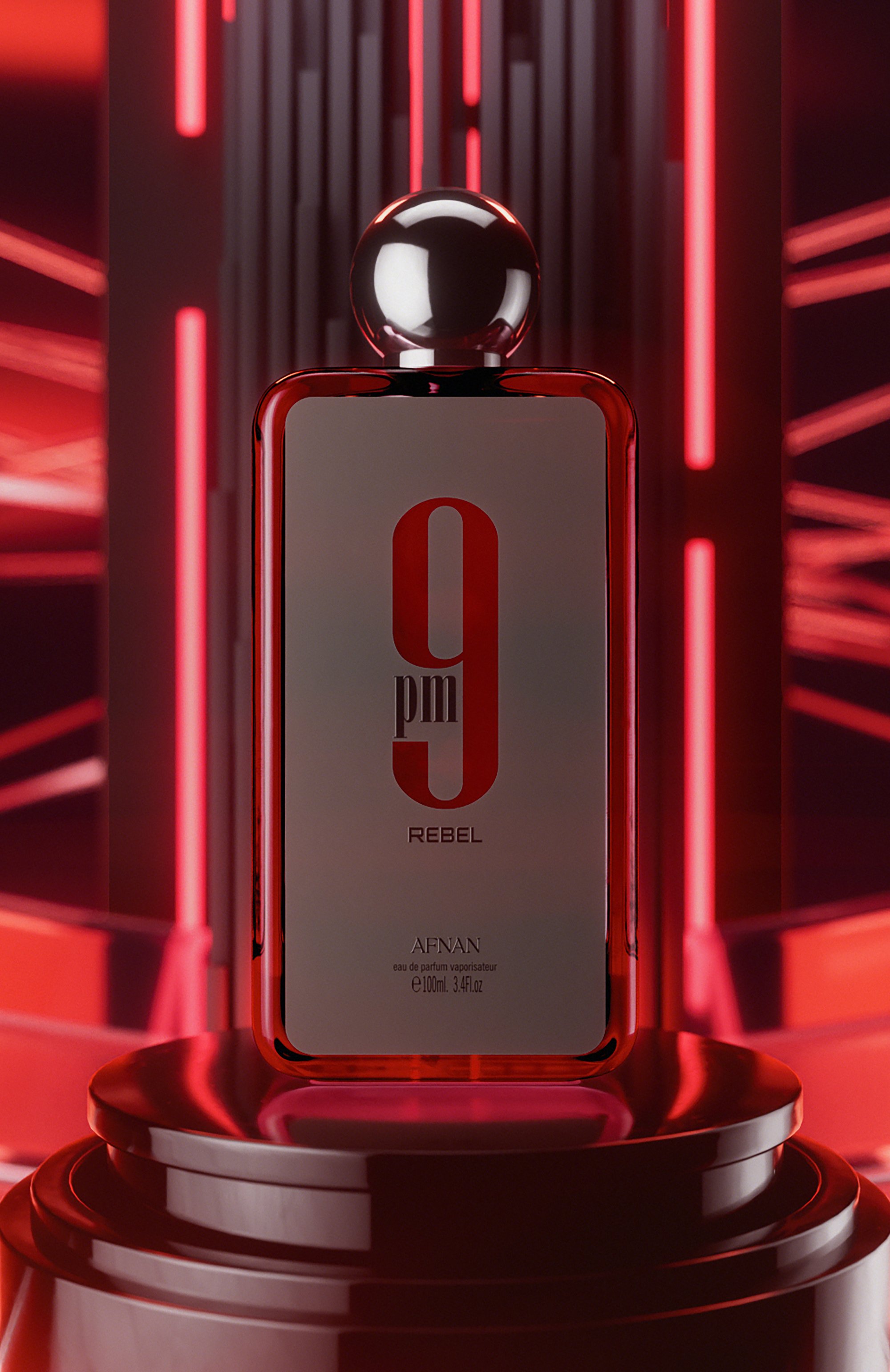 Парфюмерная вода 9 pm rebel (100ml) AFNAN бесцветного цвета по цене 7600 руб., арт. 6290171075288, фото 4 Парфюмерная вода 9 pm rebel (100ml) AFNAN, арт. 6290171075288, фото 4