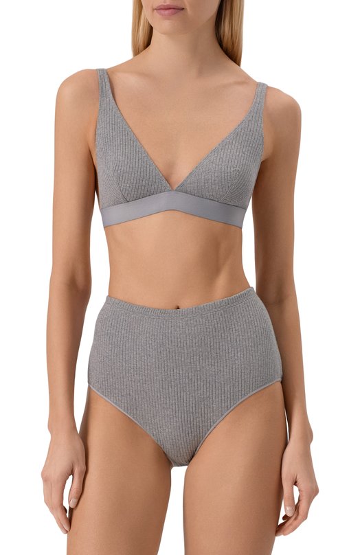 Хлопковый бюстгальтер DNUD Paris L930SG Серый  L930SG Фото 2