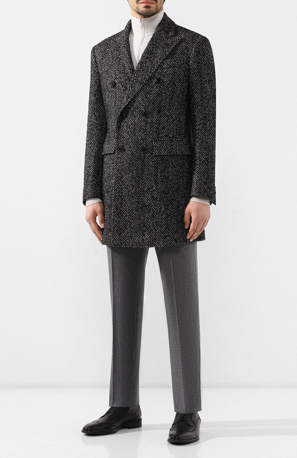 Пальто из шерсти и кашемира CORNELIANI, арт. 841419-9812603/00, фото 2