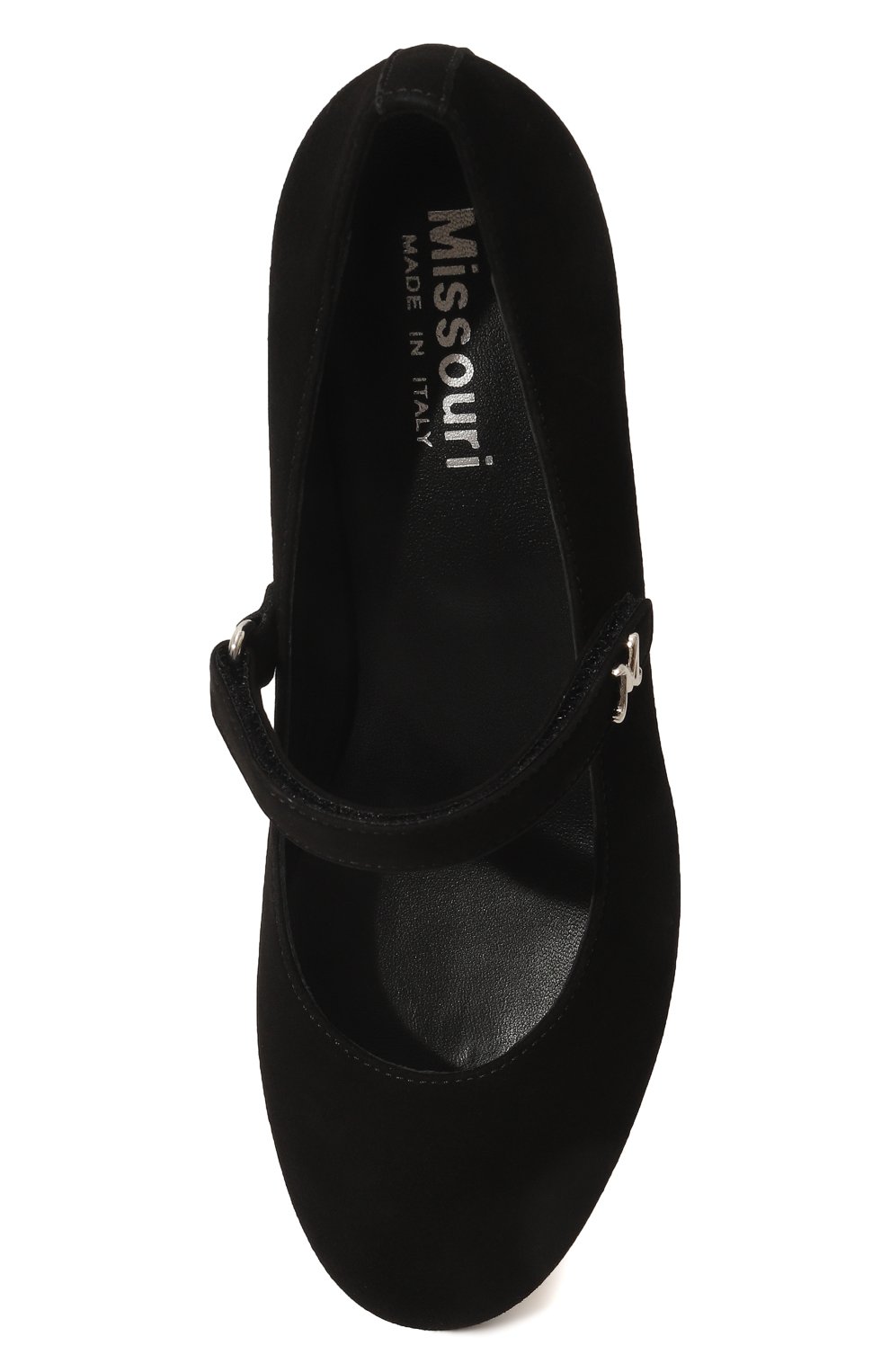 Замшевые туфли MISSOURI черного цвета по цене 27550 руб., арт. 78089M/BLACK SUEDE/35-41, фото 4 Замшевые туфли MISSOURI, арт. 78089M/BLACK SUEDE/35-41, фото 4