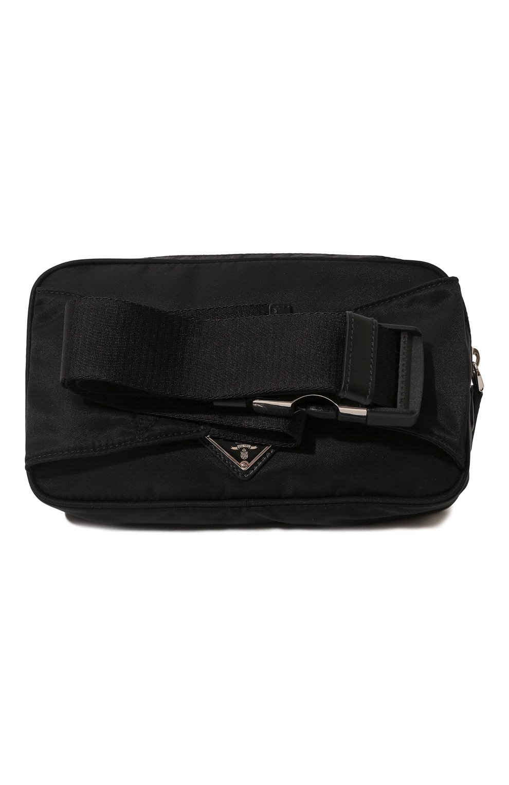 Текстильная поясная сумка PRADA черного цвета по цене 120000 руб., арт. 2VL977-2D0P-F0002-WTO, фото 6 Текстильная поясная сумка PRADA, арт. 2VL977-2D0P-F0002-WTO, фото 6